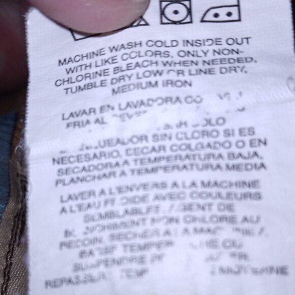 Wrangler Men’s Western XXL Snap Shirt Brown Blue Plaid Pearl Snap Short Sleeve - Picture 11 of 15